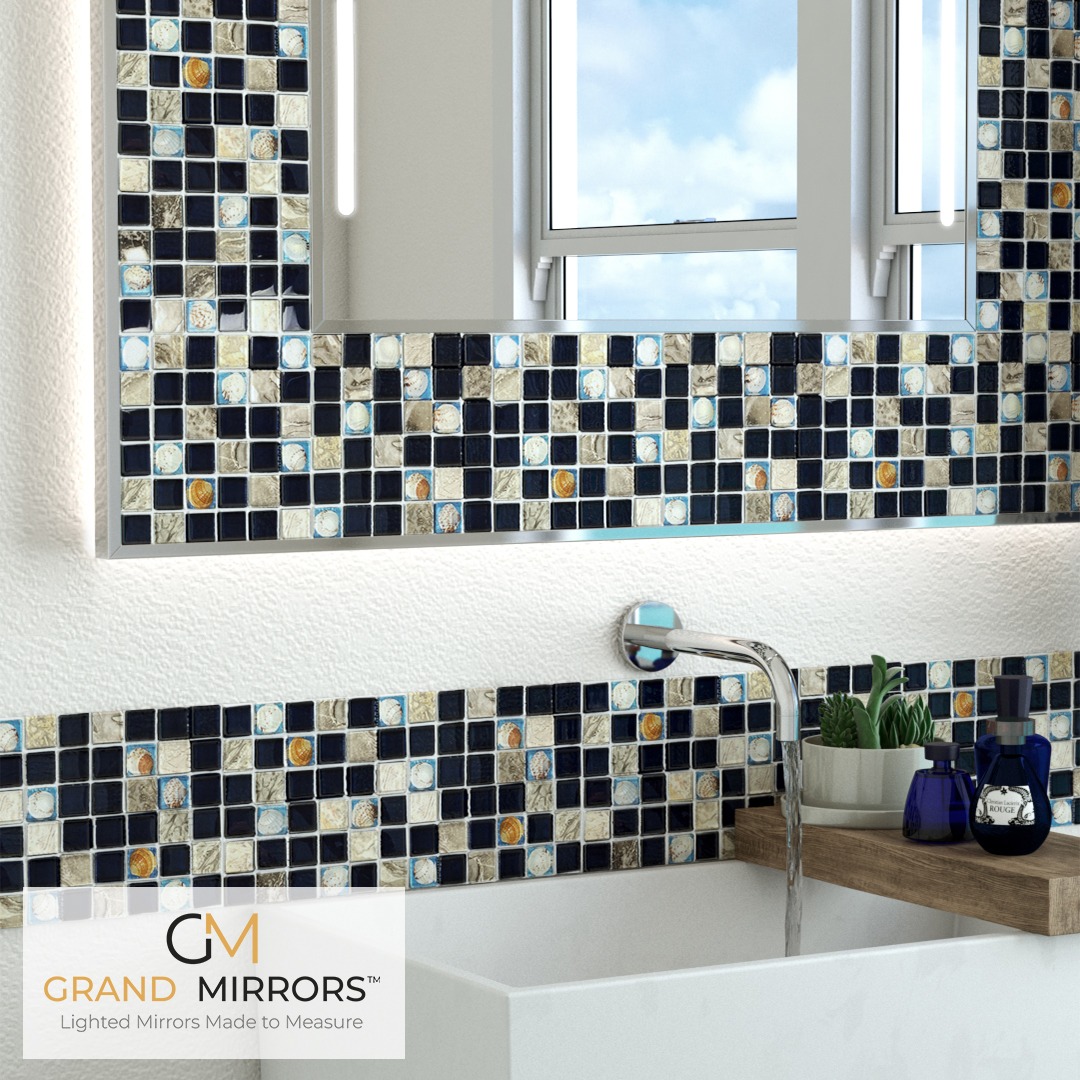 Statement Mirrors installed in a bathroom incoming Trend for 2019